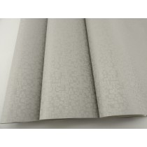 Papel de Parede - Prata com Texturas - Rolo 10m x 53cm - LMS-PPD-W2007-5