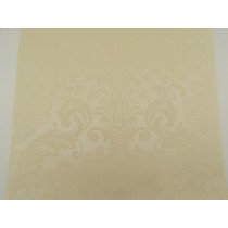 Papel de Parede - Marfim com Arabescos - Rolo com 10m x 53cm - LMS-PPD-711002