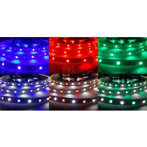 Fita LED RGBW / Colorida SMD5050 - 300 leds - IP65 - Resistente a Àgua - Rolo com 5 metros