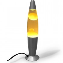 Luminária / Abajur - Lava Lamp / Lava Motion - Amarelo / Amarela  - 34 cm - 220 V - 1037