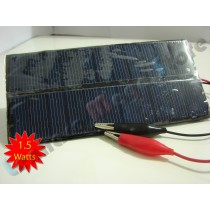 Painel / Placa / Célula Solar 1.5 watts - 5.5 volts - LMS-PS1.5W