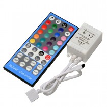  Controlador RGBW  + Controle Remoto 40 teclas para Fita Led 5050 e 3528