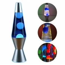 Luminária / Abajur - Lava Lamp / Lâmpada de Lava / Lava Motion - Azul - 38 cm - 220V - Atenas - LMS-6112-SLBT