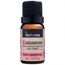 Óleo Essencial Cardamomo - 5ml - Via Aroma - LenharoMegaStore